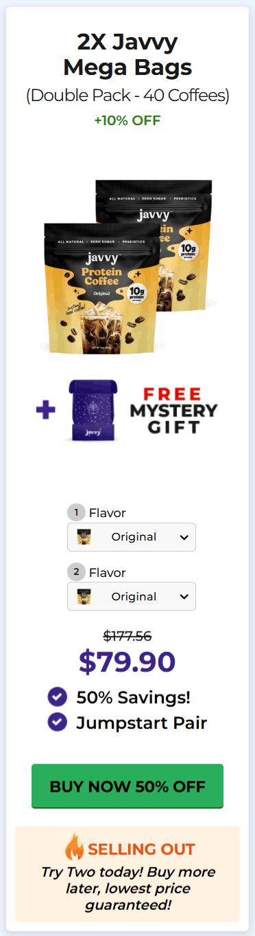 Javvy Protein Coffee 22