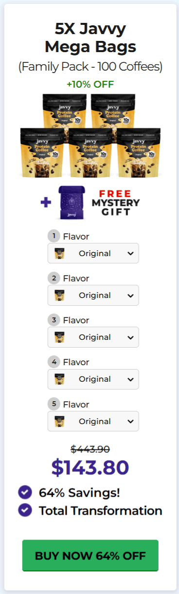 Javvy Protein Coffee 25